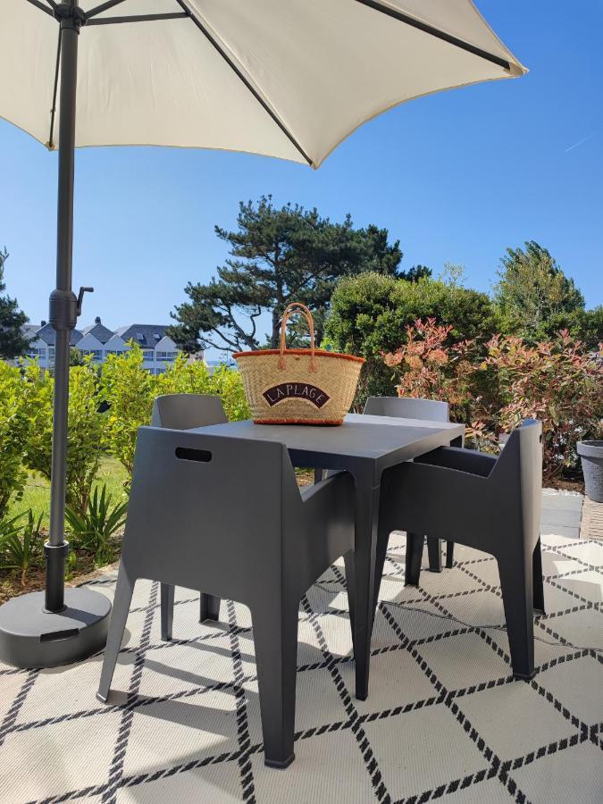 Le 3 Appartement Vue Mer Avec Jardin 100M De La Plage Et De La Thalasso コンカルノー エクステリア 写真